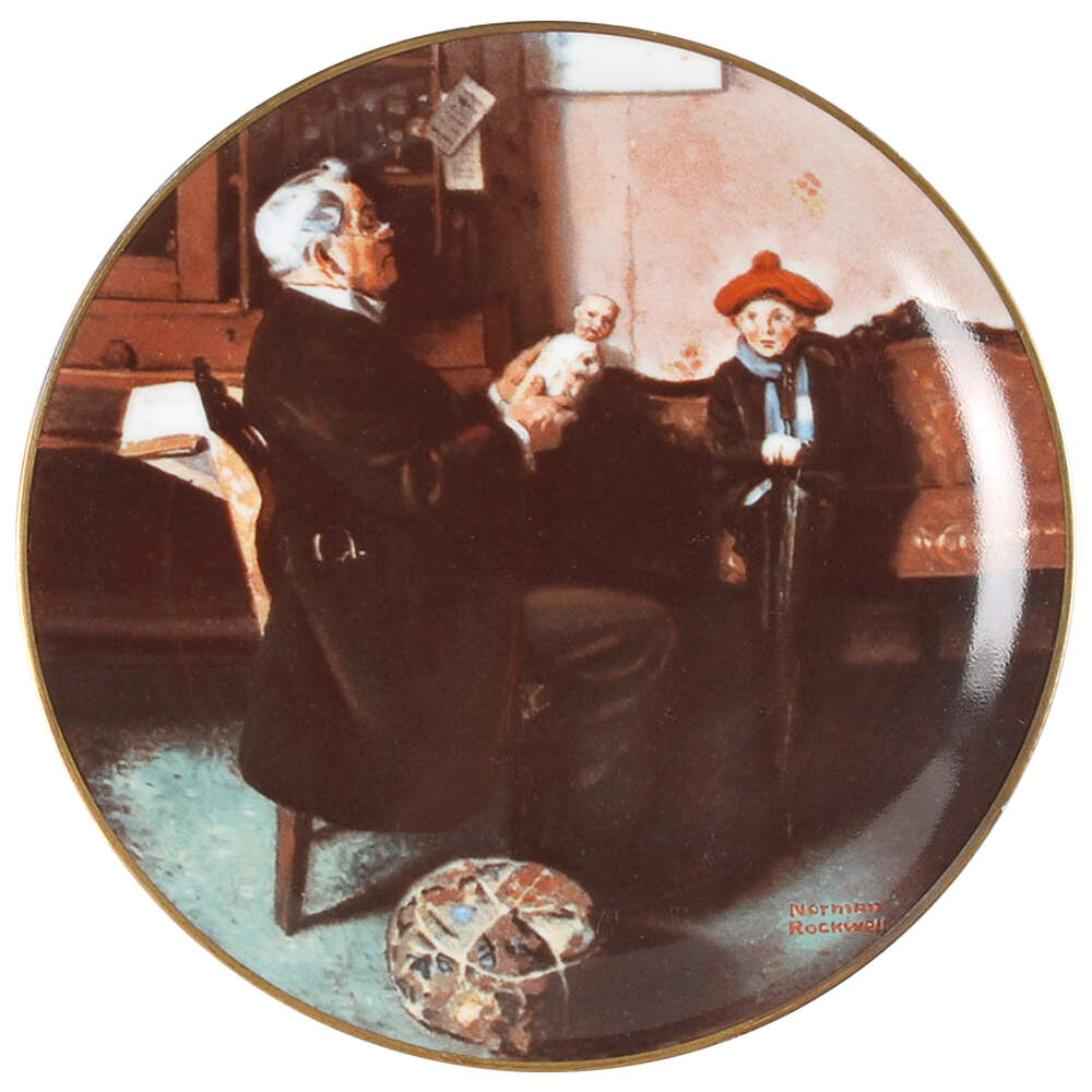 Rockwell Doctor And Doll - With Box by Royalwood-1