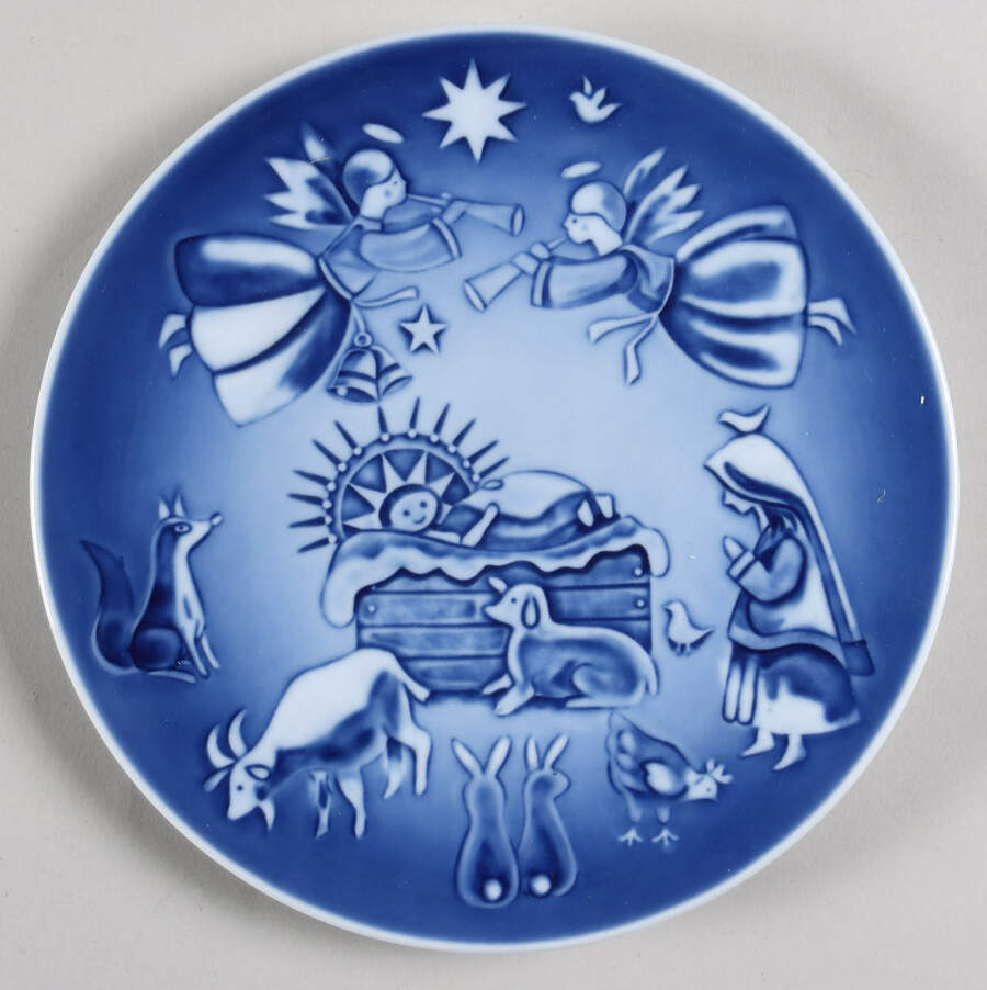 Childrens Christmas Nativity-Plate Only - No Box by Royal Copenhagen-1