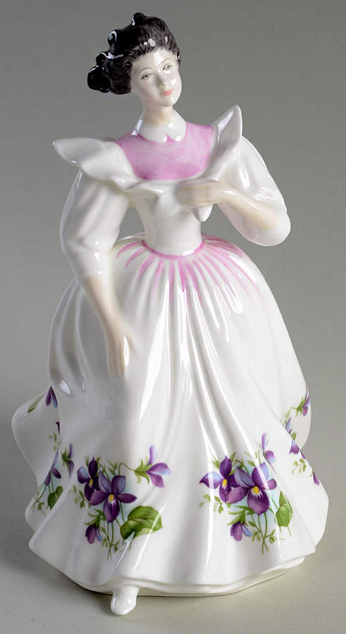 Flower of The Month February - No Box by Royal Doulton-1