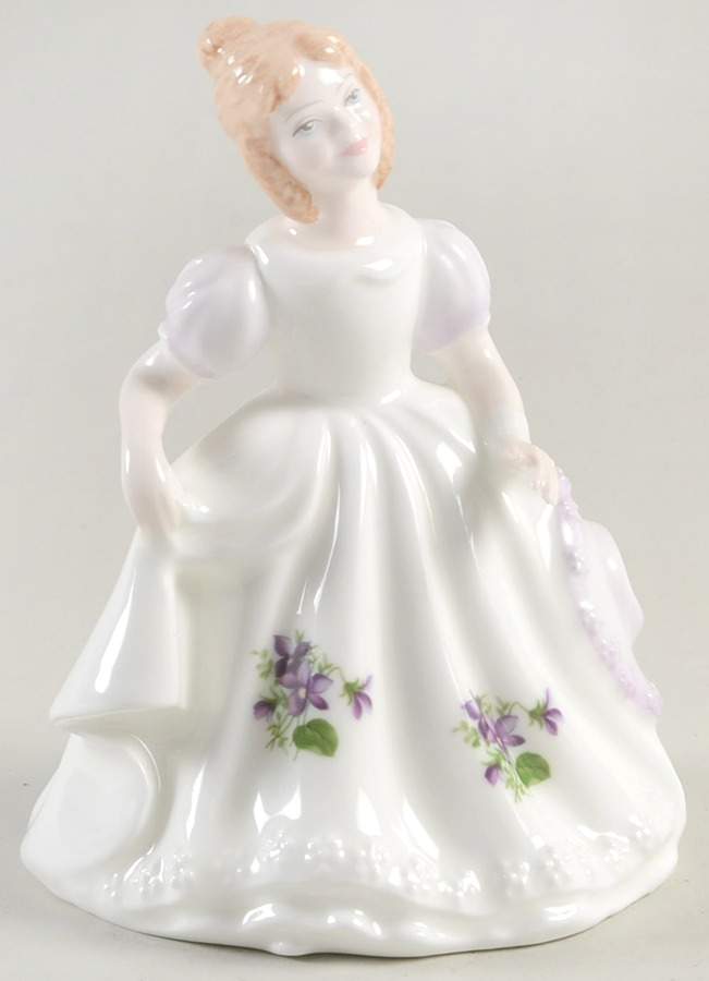 Flower of The Month-Child February - Boxed by Royal Doulton-1