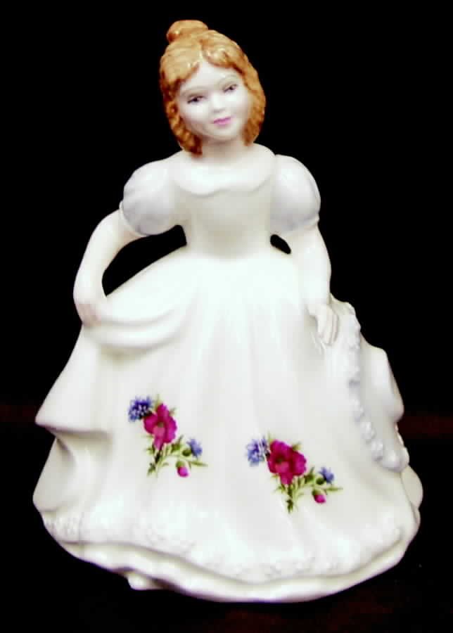Flower of The Month-Child August - Boxed by Royal Doulton-1
