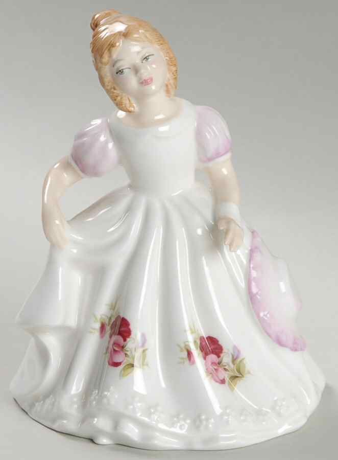 Flower of The Month-Child April - Boxed by Royal Doulton-1