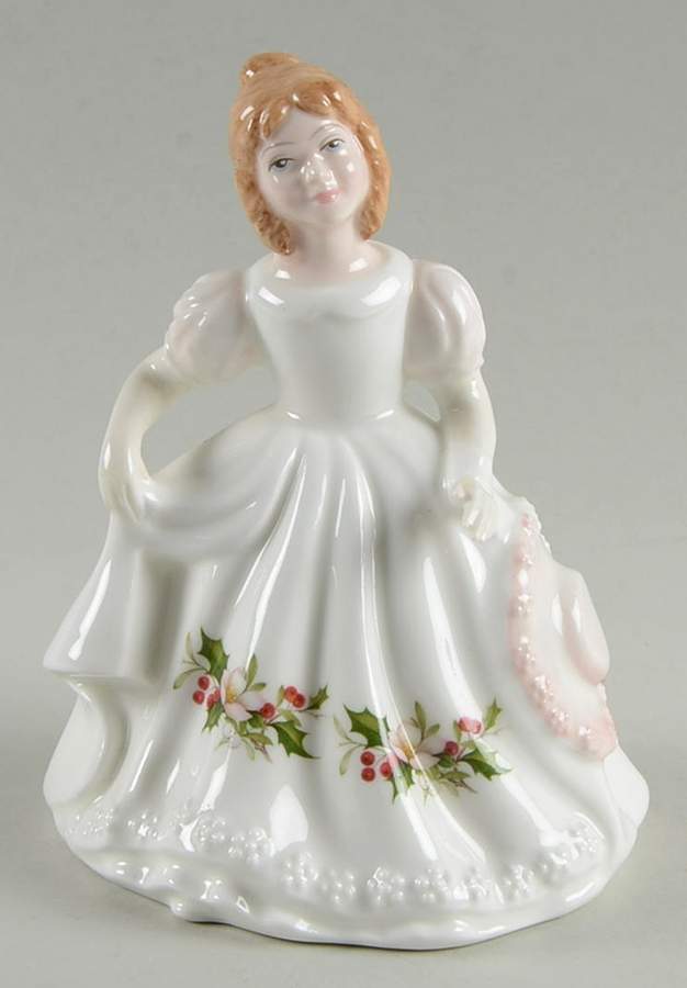 Flower of The Month-Child December - Boxed by Royal Doulton-1