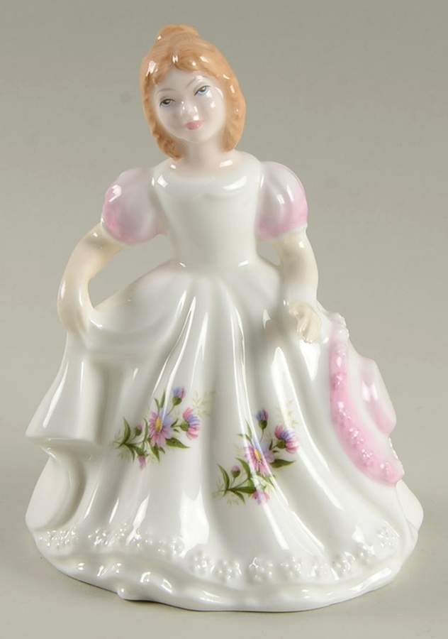 Flower of The Month-Child September - Boxed by Royal Doulton-1