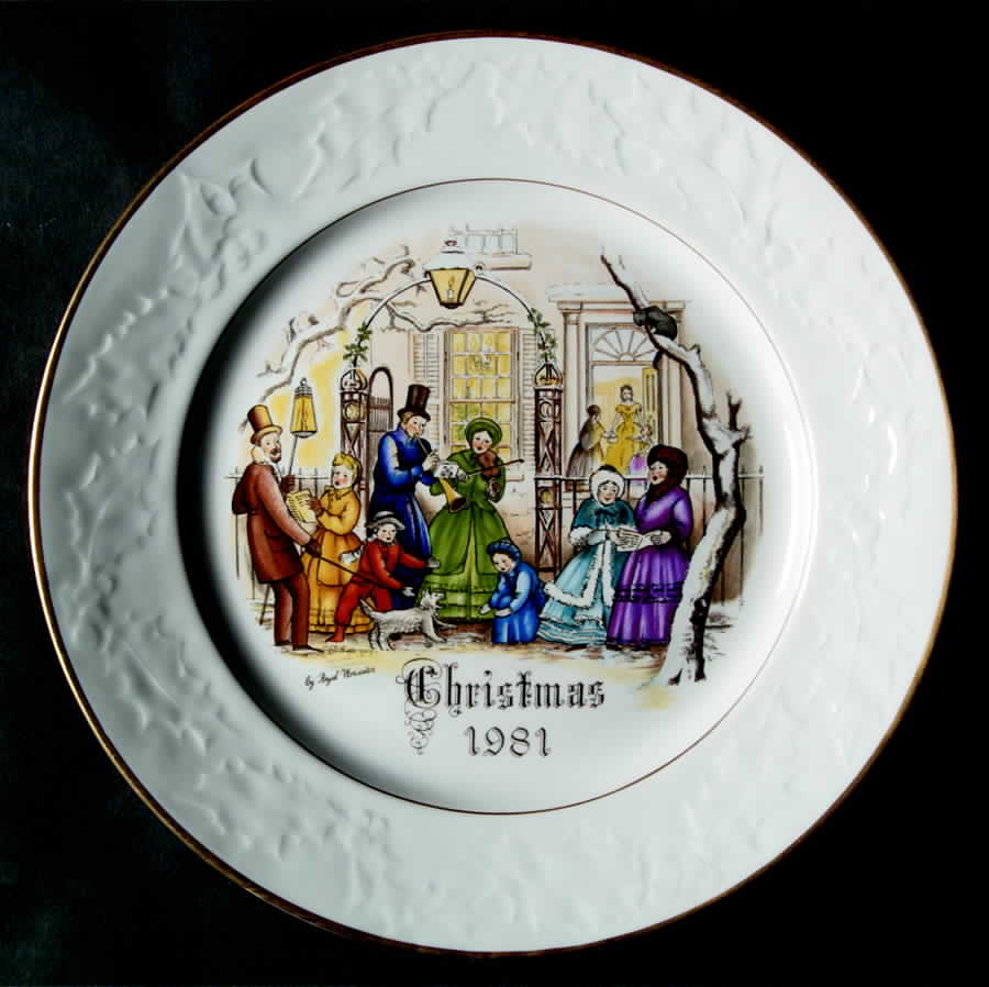 Victorian Family Christmas Day - Boxed by Royal Worcester-1