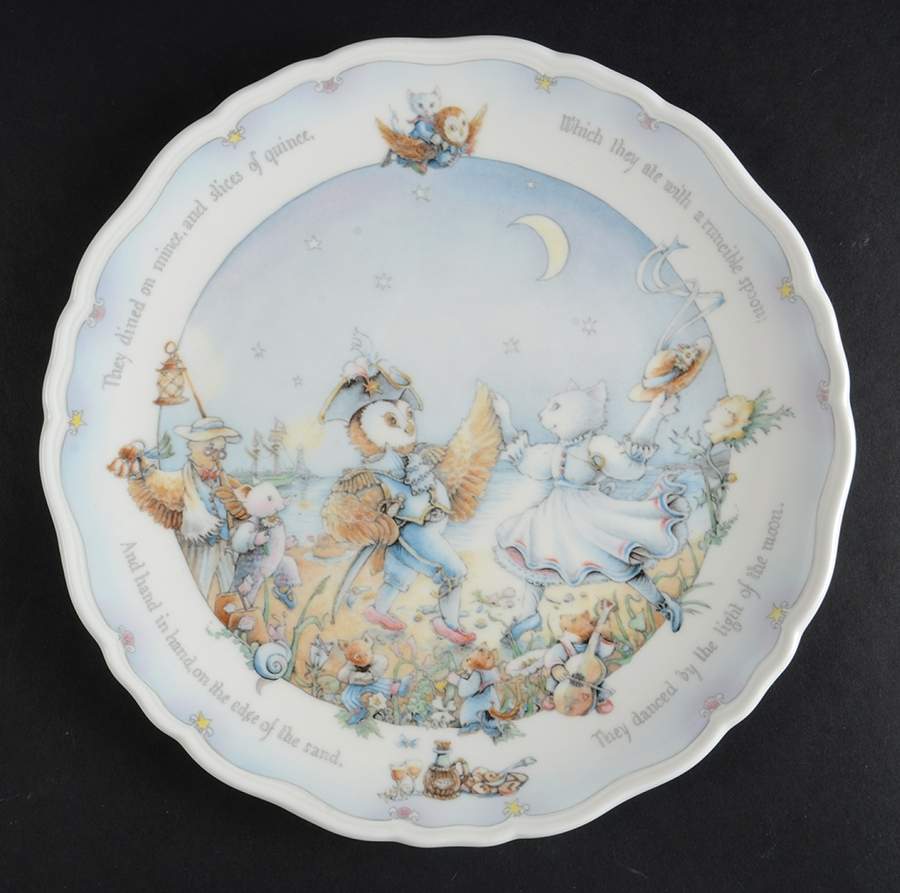 The Owl and The Pussy-cat They Dined On Mince And Slices Of Quince - No Box by Royal Doulton-1