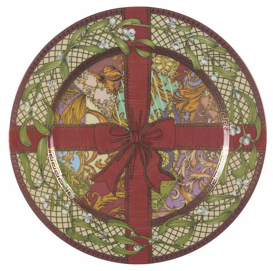 Versace Christmas Plates Christmas Magic - No Box by Rosenthal - Continental-1