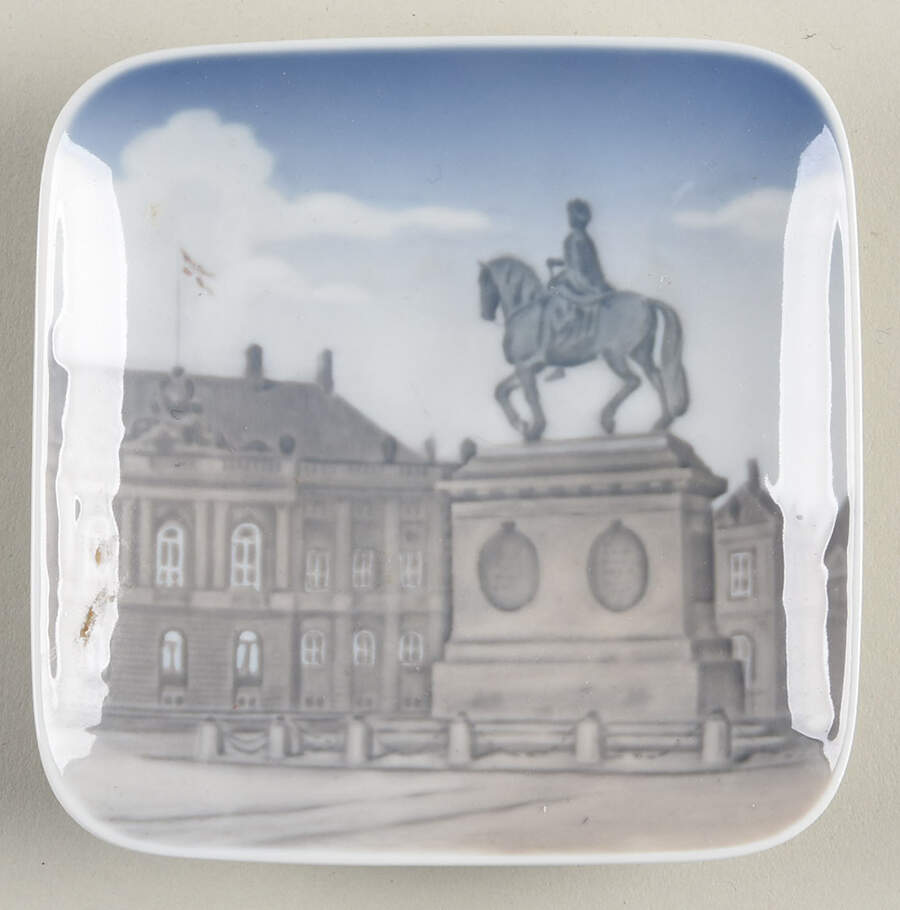 Royal Copenhagen Giftware Square Tray-Amalienborg - No Box by Royal Copenhagen-1