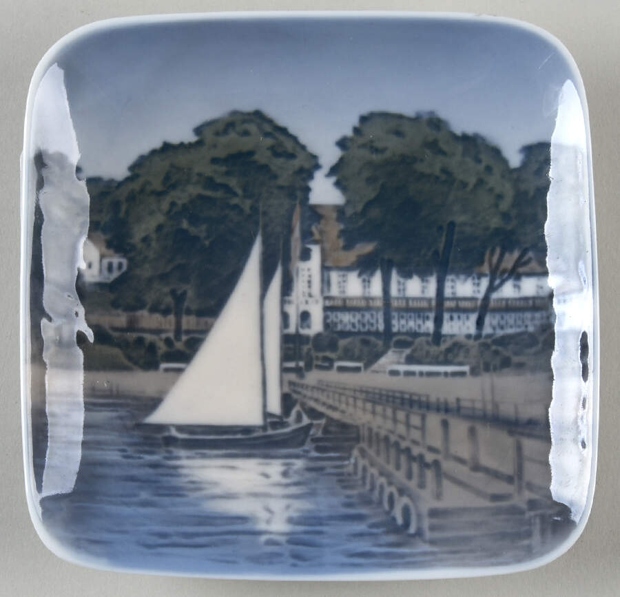 Royal Copenhagen Giftware Square Tray-Christiansminde - No Box by Royal Copenhagen-1