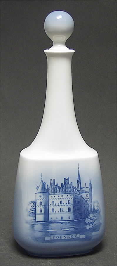 Royal Copenhagen Giftware Egeskov Castle Vase W/ Lid - Boxed by Royal Copenhagen-1