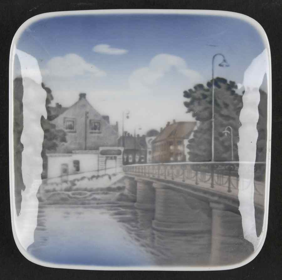 Royal Copenhagen Giftware Holstebro Square Tray - No Box by Royal Copenhagen-1