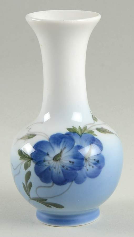 Royal Copenhagen Vase Cranesbill Floral Vase - No Box by Royal Copenhagen-1