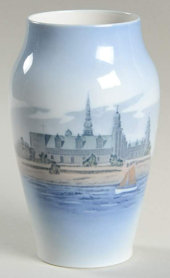 Royal Copenhagen Vase Kronborg Castle Vase - No Box by Royal Copenhagen-1