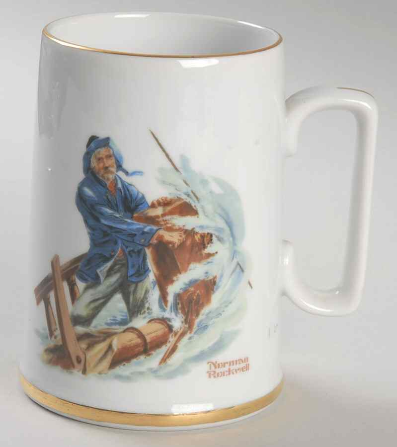 Seafarers Braving The Storm - No Box by Rockwell Museum-1