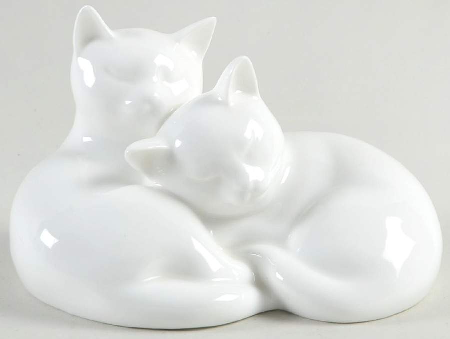 Images of Nature Sleepyheads-Two Cats - Boxed by Royal Doulton-1