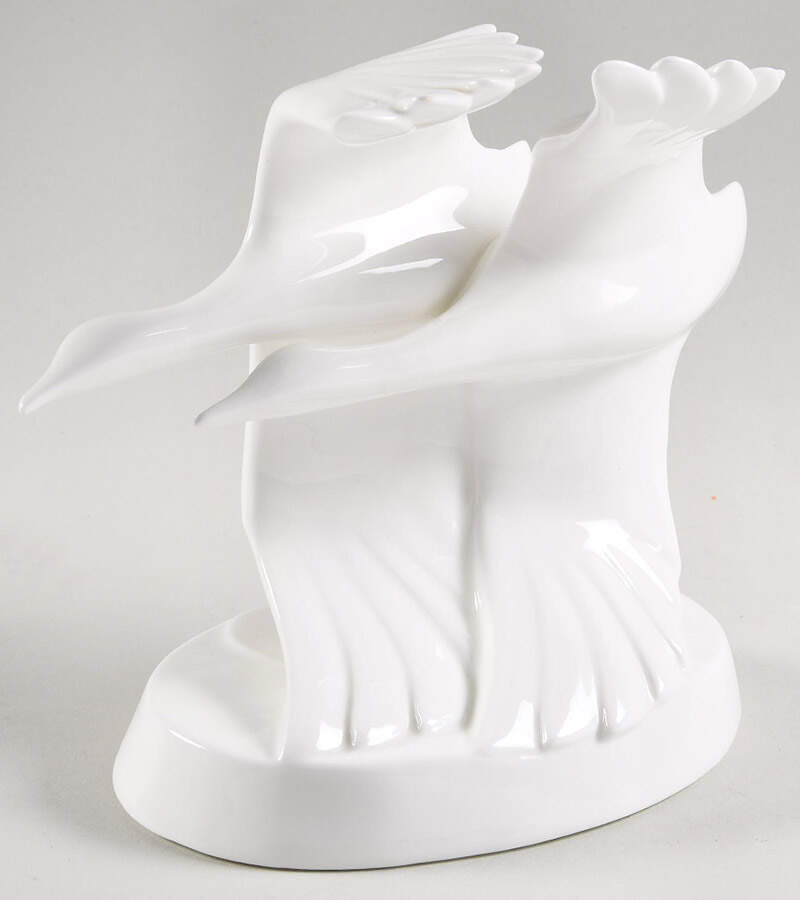 Images of Nature Going Home-Flying Geese - No Box by Royal Doulton-1