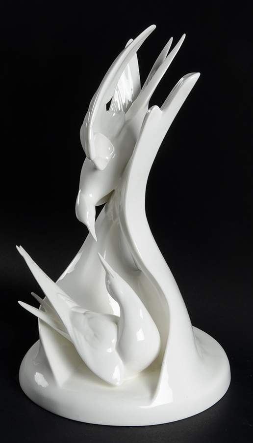 Images of Nature Courtship-Terns - Boxed by Royal Doulton-1