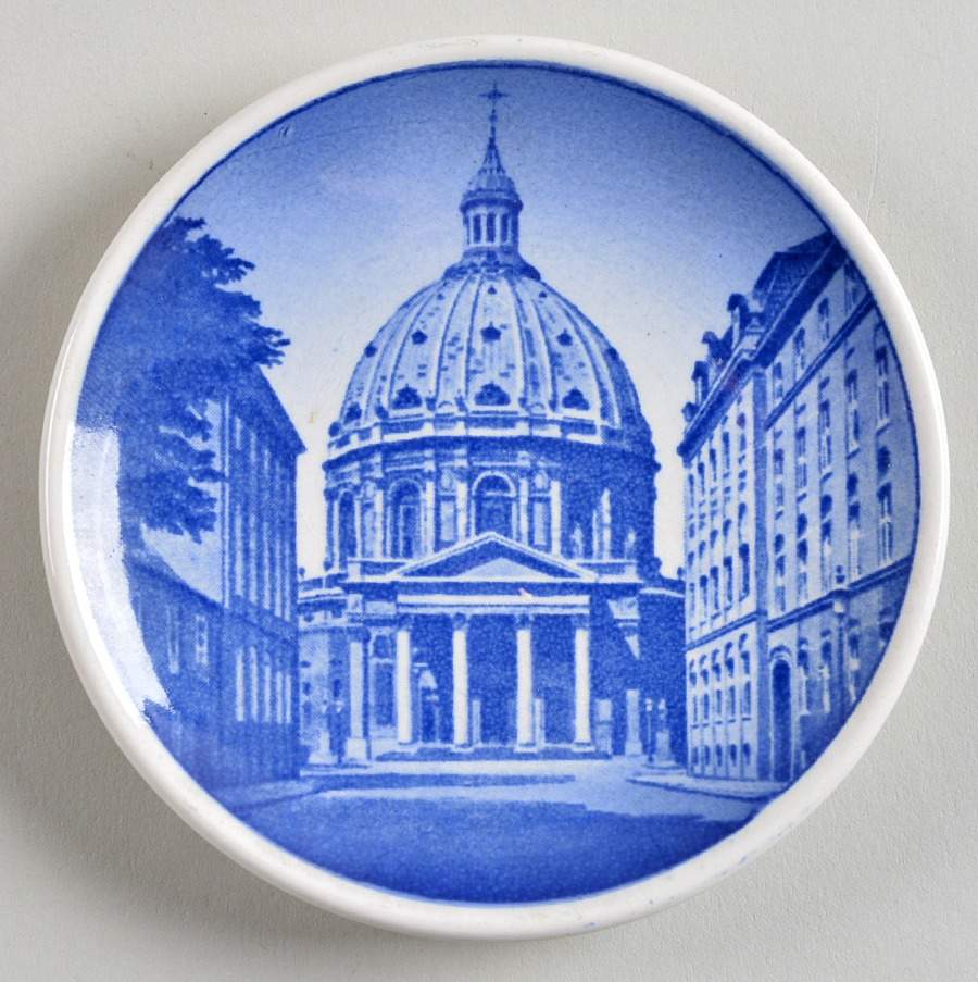 Danish & Nordic Plaquettes-2010 Series Marmorkirken - No Box by Royal Copenhagen-1