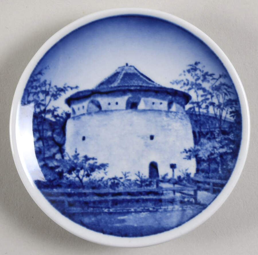 Danish & Nordic Plaquettes-2010 Series Krudttaarnet, Frederikshavn - No Box by Royal Copenhagen-1
