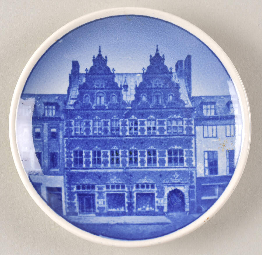 Danish & Nordic Plaquettes-2010 Series Amager Torv 6, Kobenhavn - No Box by Royal Copenhagen-1