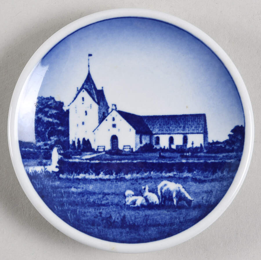 Danish & Nordic Plaquettes-2010 Series Romo Kirke - No Box by Royal Copenhagen-1