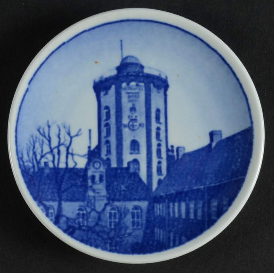 Danish & Nordic Plaquettes-2010 Series Rundetaarn - Round Tower - No Box by Royal Copenhagen-1