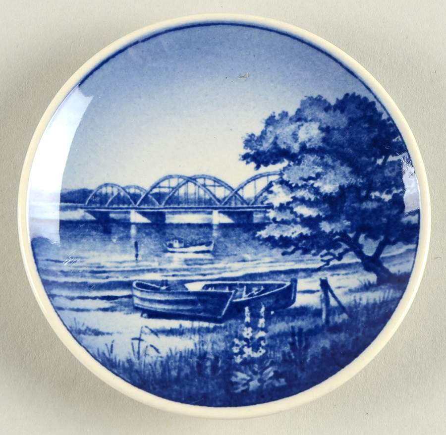 Danish & Nordic Plaquettes-2010 Series Munkholmbroen - No Box by Royal Copenhagen-1