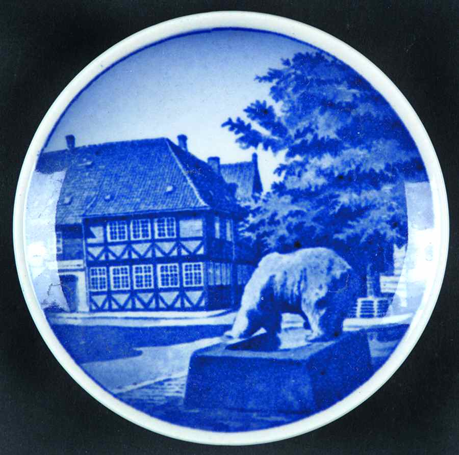 Danish & Nordic Plaquettes-2010 Series Czarens Hus, Nykobing Falster - No Box by Royal Copenhagen-1