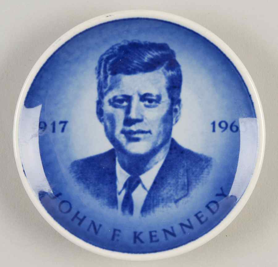 American Presidents Plaquettes John F. Kennedy - Boxed by Royal Copenhagen-1