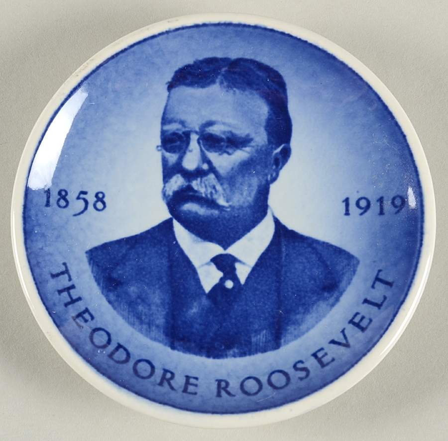 American Presidents Plaquettes Theodore Roosevelt - No Box by Royal Copenhagen-1
