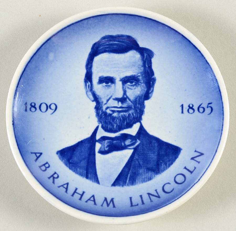 American Presidents Plaquettes Abraham Lincoln - Boxed by Royal Copenhagen-1