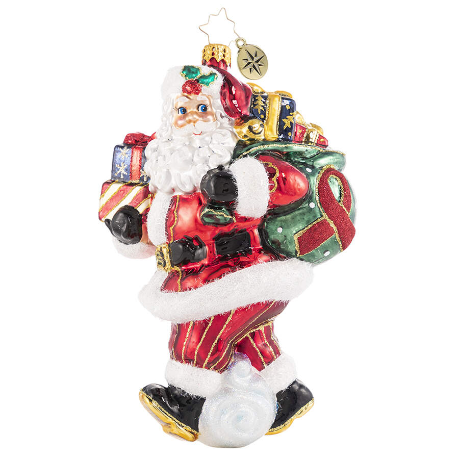 AIDS Awareness 2021-Aids Charity Claus - Boxed by Christopher Radko-1