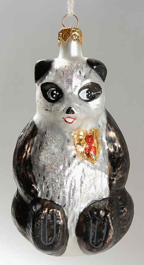 AIDS Awareness A Winter Bear's Heart - Boxed by Christopher Radko-1