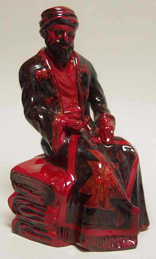 Flambe The Carpet Seller - No Box by Royal Doulton-1