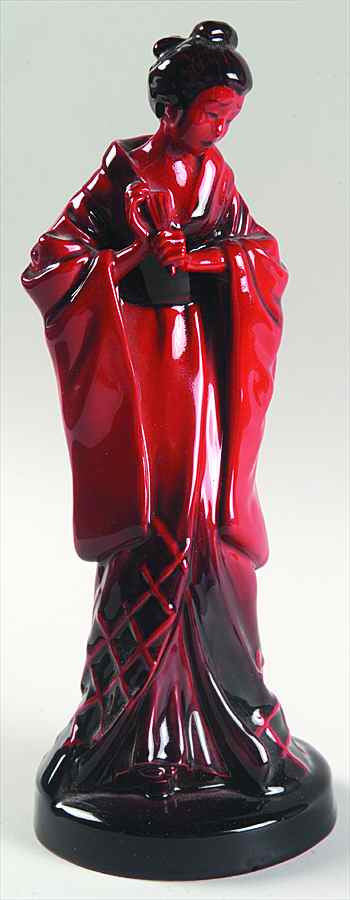 Flambe The Geisha - Boxed by Royal Doulton-1