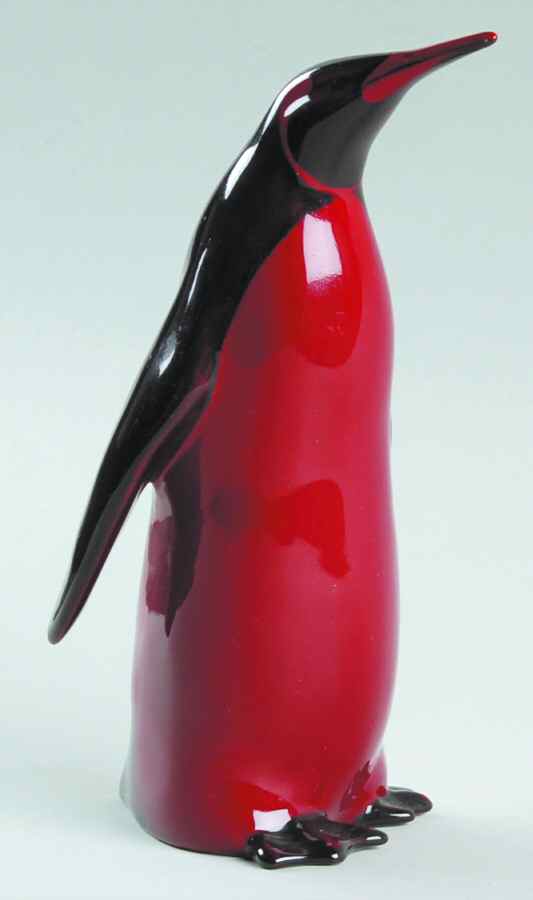 Flambe Emperor Penguin - Boxed by Royal Doulton-1