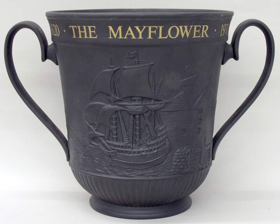Loving Cup and Jugs The Mayflower - No Box by Royal Doulton-1