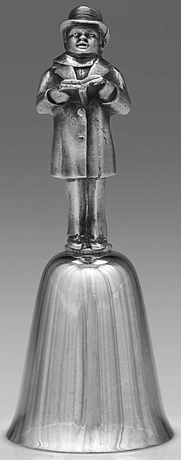 Yuletide Christmas Bell-Silverplate Caroler - Boxed by Reed & Barton-1