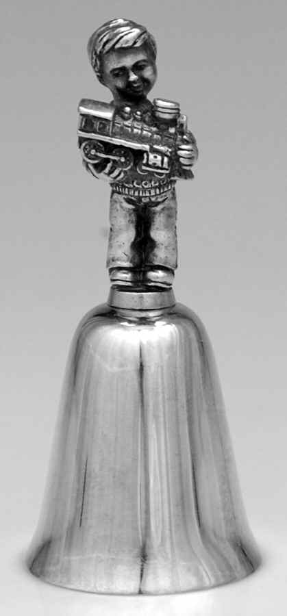 Yuletide Christmas Bell-Silverplate My Christmas Present - No Box by Reed & Barton-1