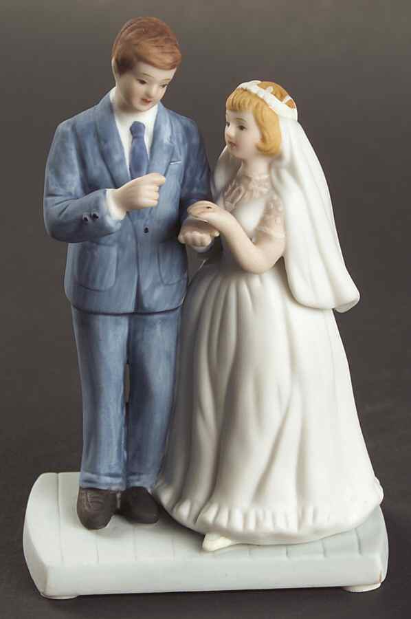 Rockwell Musuem Miniatures Bride And Groom - No Box by Rockwell Museum-1