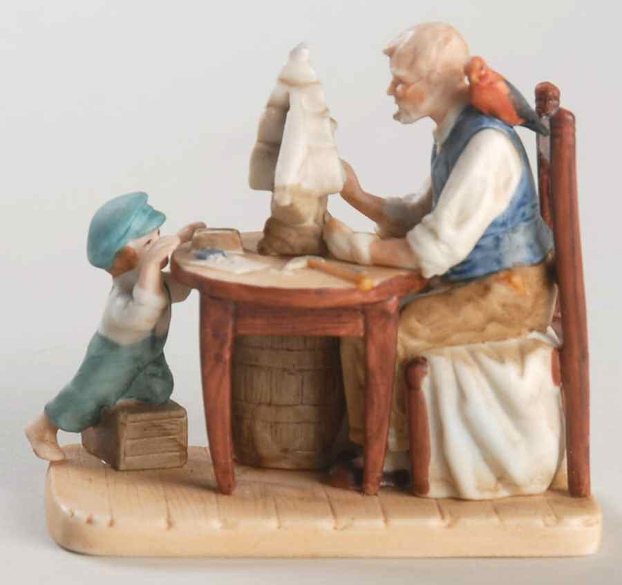 Rockwell Musuem Miniatures For A Good Boy - Boxed by Rockwell Museum-1