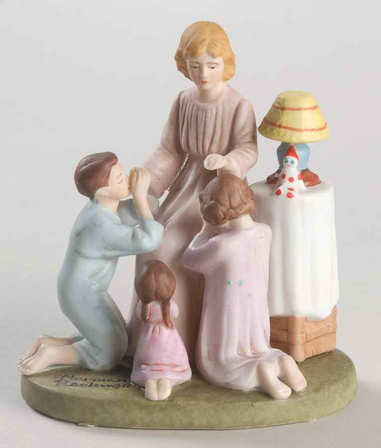 Rockwell Musuem Miniatures Bed Time - Boxed by Rockwell Museum-1