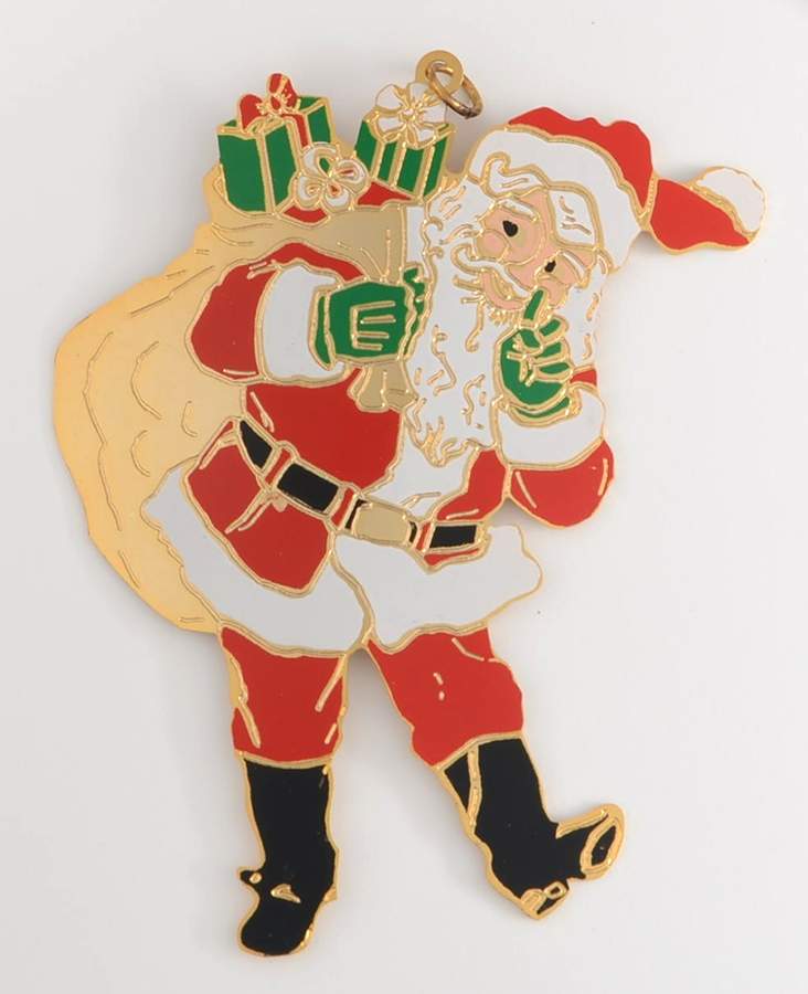 Colors of Christmas Santa - Boxed by Reed & Barton-1