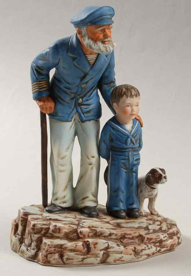 Norman Rockwell- Single Issue Looking Out To Sea - No Box by River Shore-1