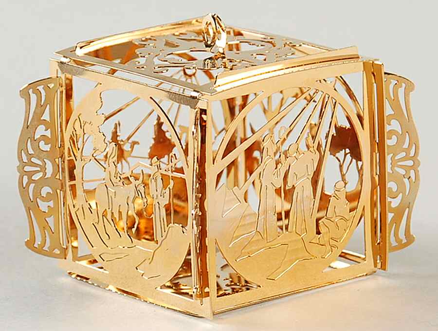 Tree Castles Nativity - Boxed by Reed & Barton-1