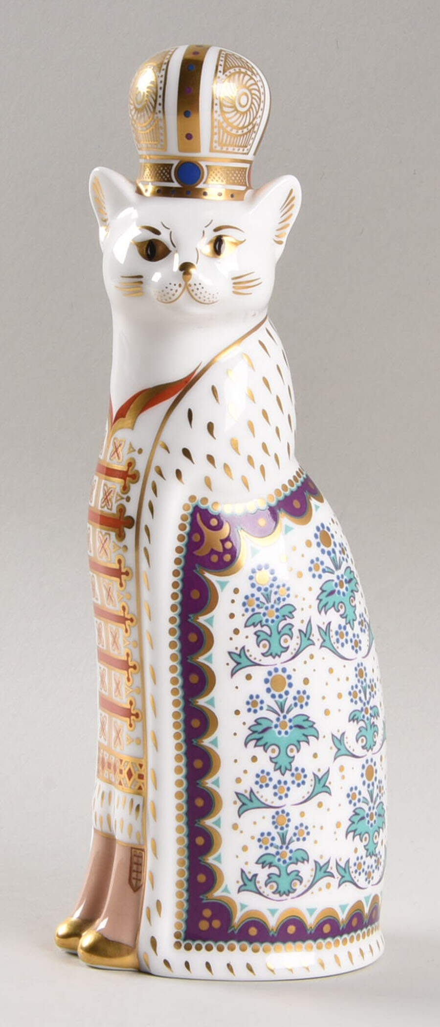 Royal Cats Russian Cat - Boxed by Royal Crown Derby-1