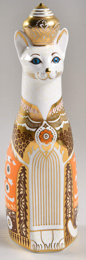 Royal Cats Siamese Cat - Boxed by Royal Crown Derby-1