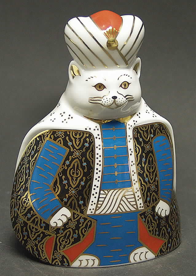 Royal Cats Persian Cat - With Box by Royal Crown Derby-1