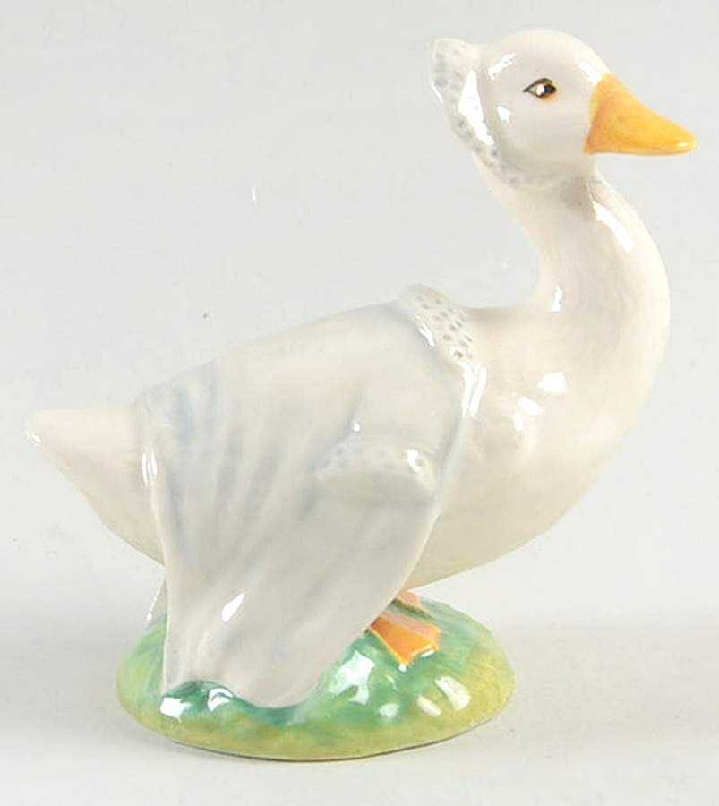 Beatrix Potter Backstamp 10 Rebeccah Puddle Duck - No Box by Royal Doulton-1
