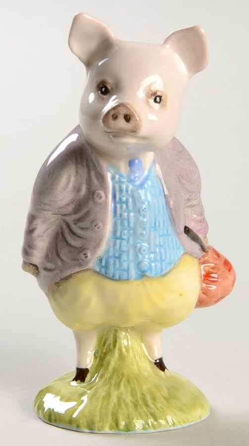 Beatrix Potter Backstamp 10 Pigling Bland - Boxed by Royal Doulton-1